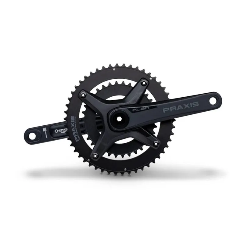 Praxis Alba DM X Crankset in Black