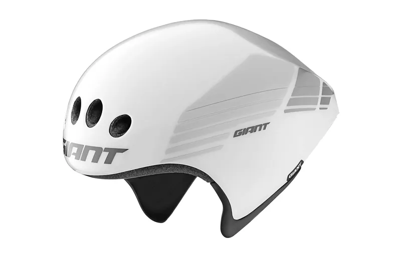 2018 Giant Rivet TT Time Trial Helmet in White