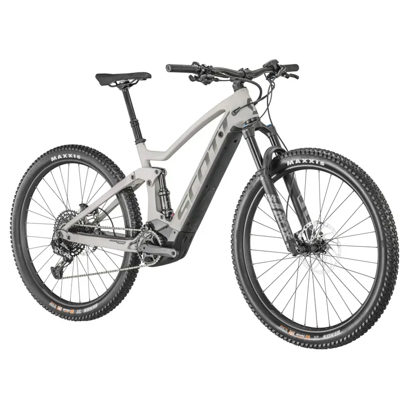 2022 Scott Strike eRIDE 910 Electric Bike in White-2