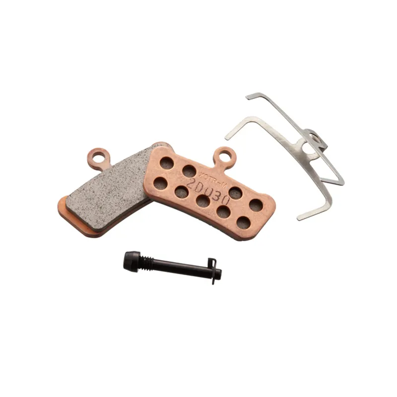 Avid Trail/Guide/G2 Sintered/Steel Disc Brake Pads in Red