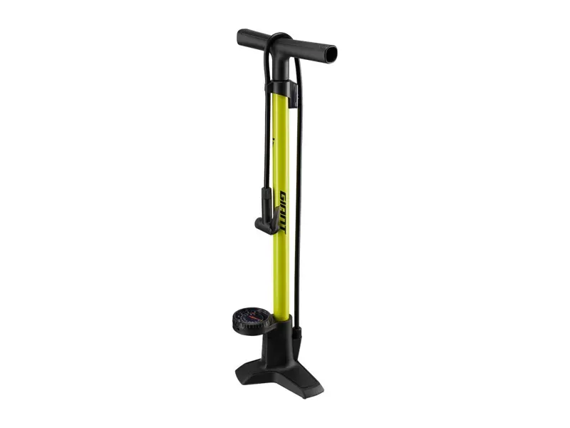 Giant Control Tower Comp Floor Pump in Yellow