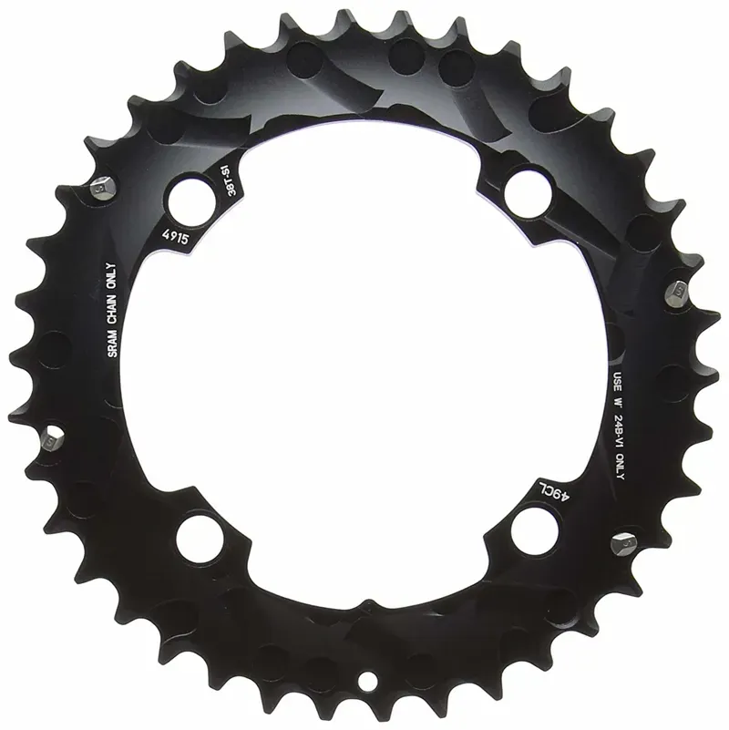 Truvativ 38t 4 Bolt 104mm MTB Chainring in Black