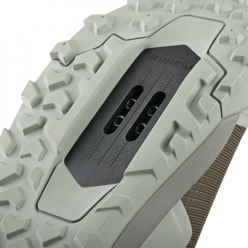 Fizik Ergolace 2 Clip In Gravel Shoes in Green/Caramel-4