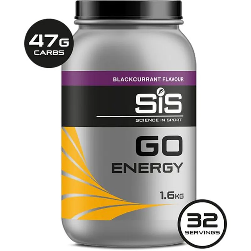Science in Sport GO Energy 1.6kg Drink Powder in Blackcurrant