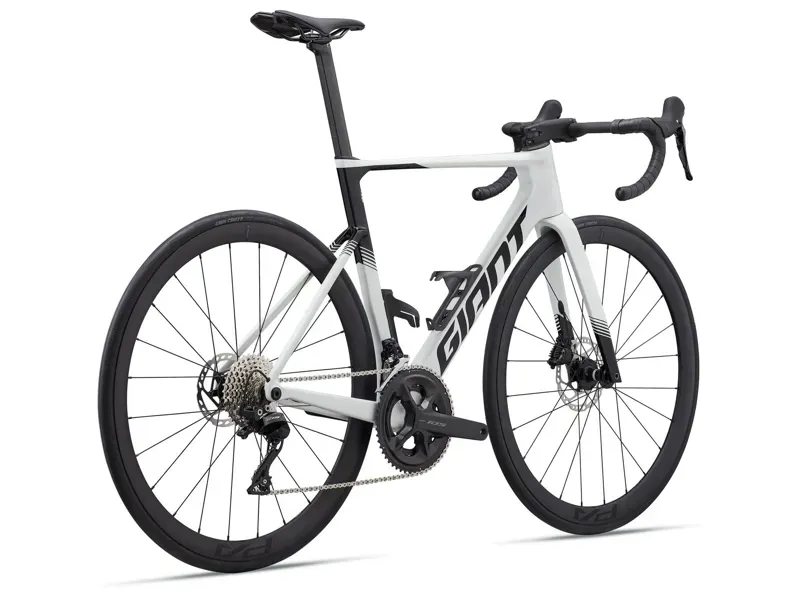 Giant Propel Advanced 2 Road Aero Race Bike in White-1
