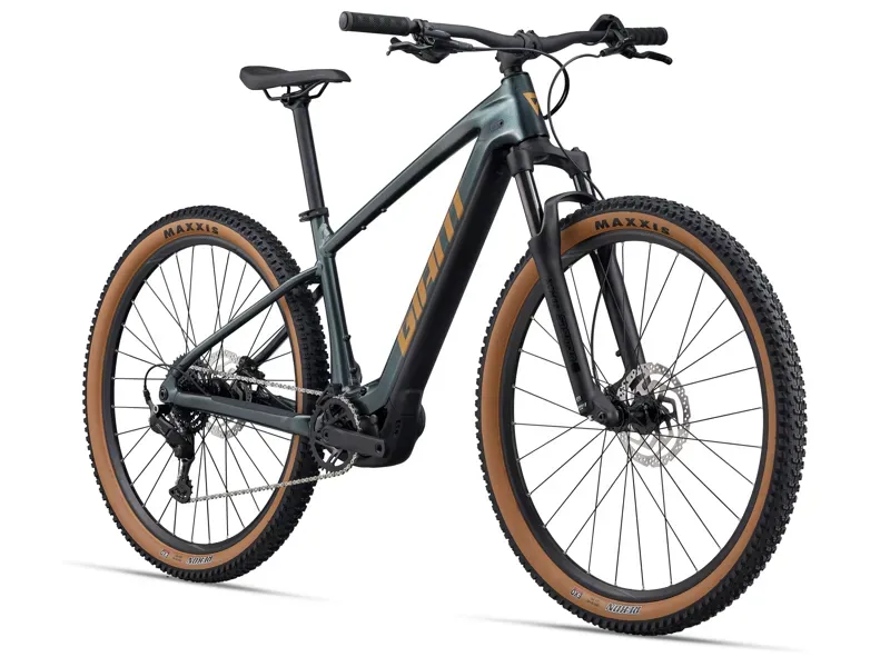 Giant Talon E+ eMTB in Asphalt Green-1