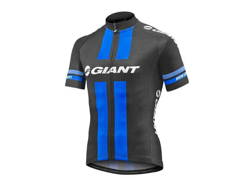 2018 Giant Race Day Standard Short Sleeved Jersey in Black