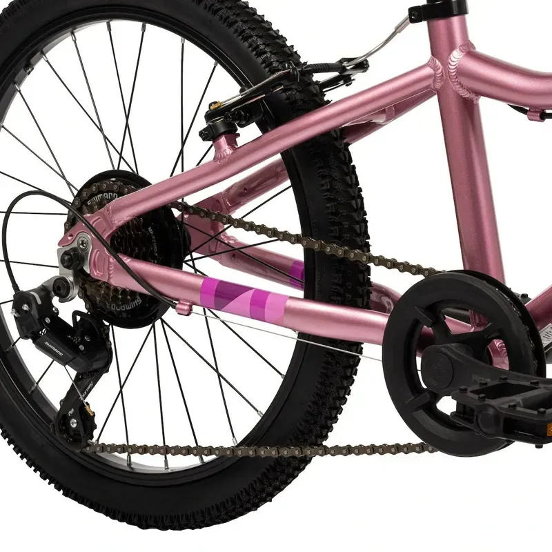 Huffy Literide 7-speed Junior Bike in Neon Nebular Pink/Grey-7
