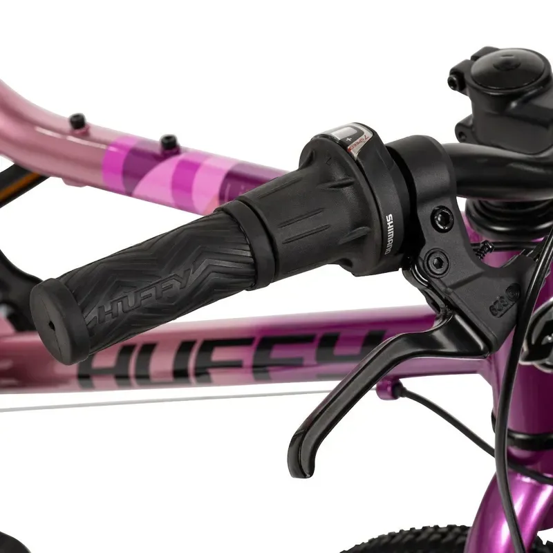 Huffy Literide 7-speed Junior Bike in Neon Nebular Pink/Grey-8