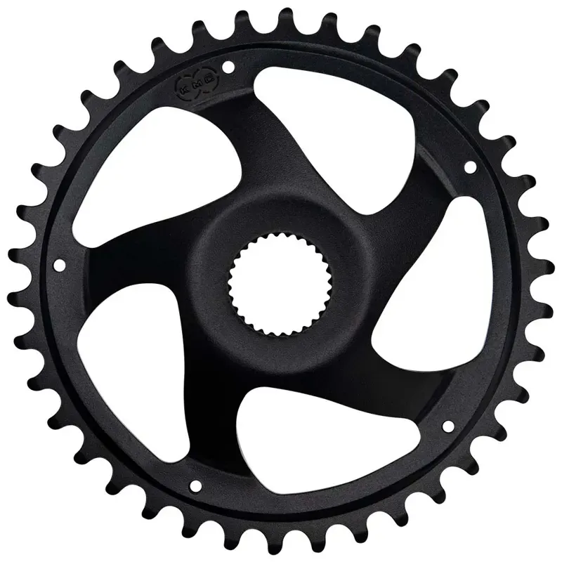 KMC Bosch Gen 4 Super Narrow Chainring in Black-2