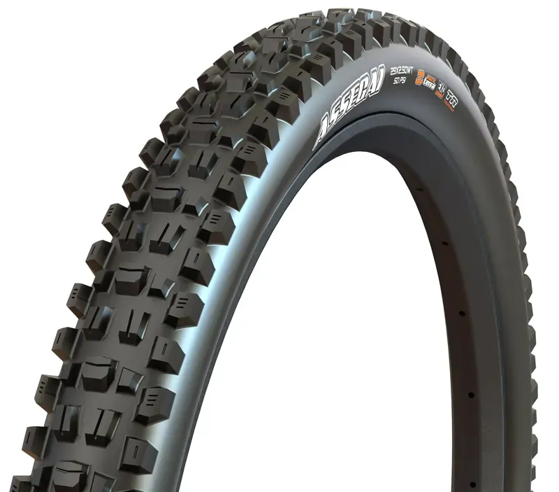 Maxxis Assegai Tire 27.5x2.5-inch MT/EXO+/TR Tire in Black-1