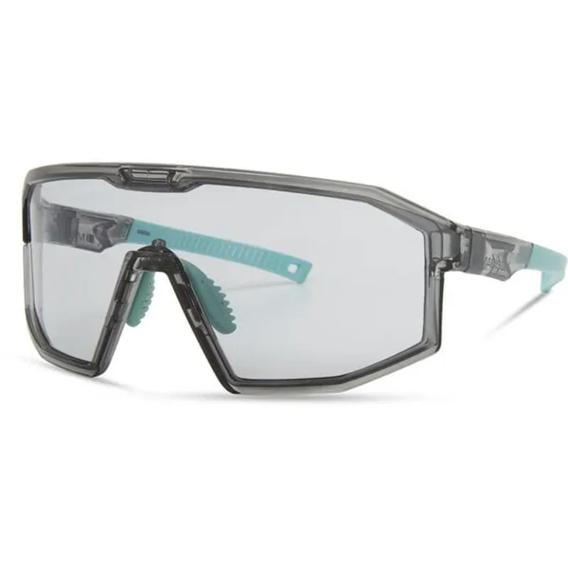 Madison Eyewear Enigma Crystal Photochromic Sunglasses in Gloss Smoke
