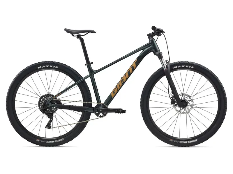 Giant Talon 2 27.5 Mountain Bike In Asphalt Green