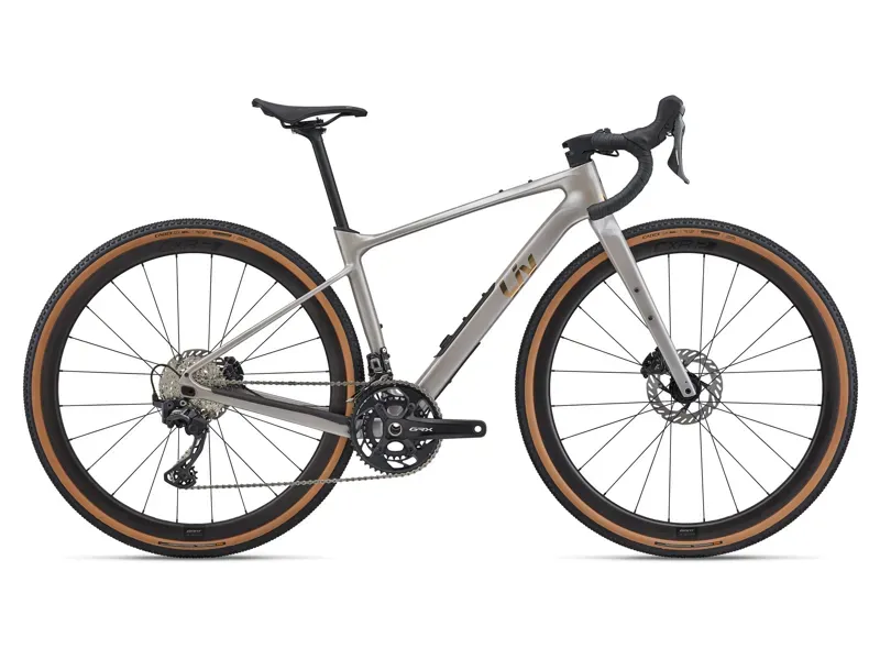 Liv Devote Advanced 0 Gravel Bike in Camel Silk/Chrome