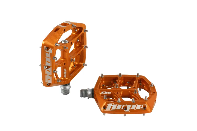 Hope F20 Pedals in Orange