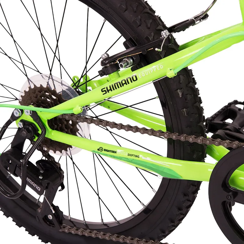 Huffy Extent 20-inch Kids Mountain Bike in Antifreeze Green-3