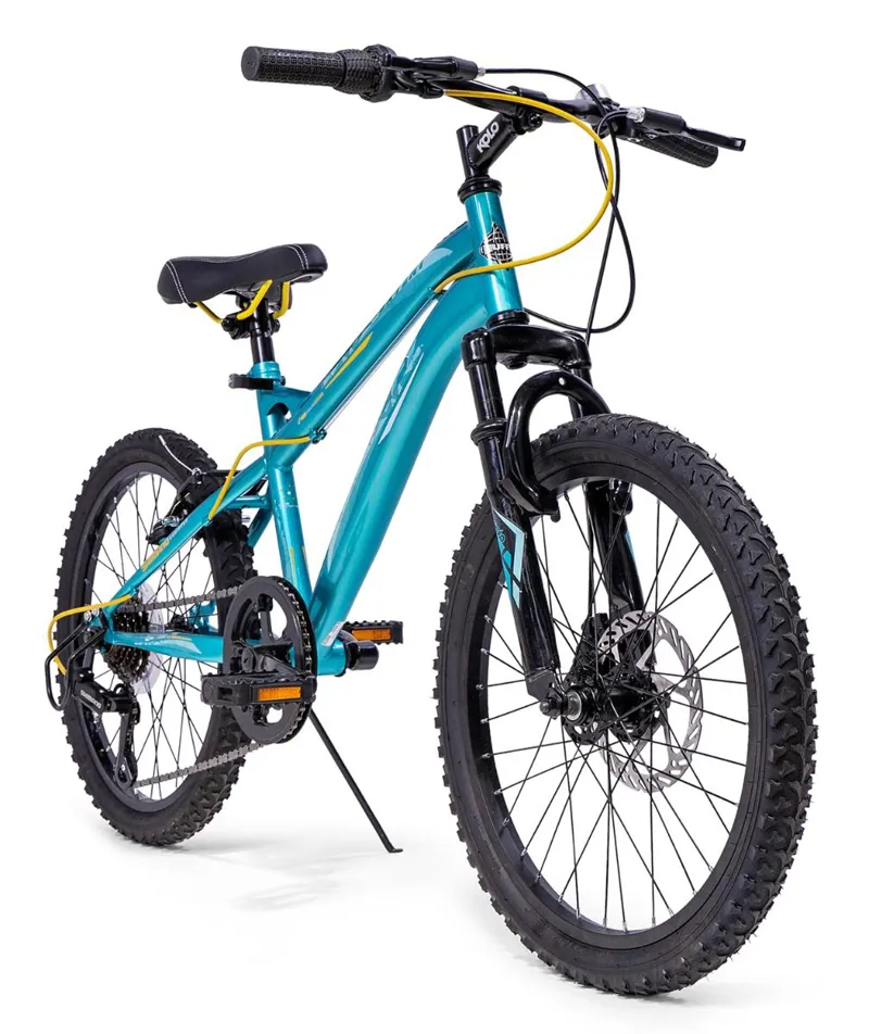 Huffy Extent 20-inch Kids Mountain Bike in Aqua Blue-1
