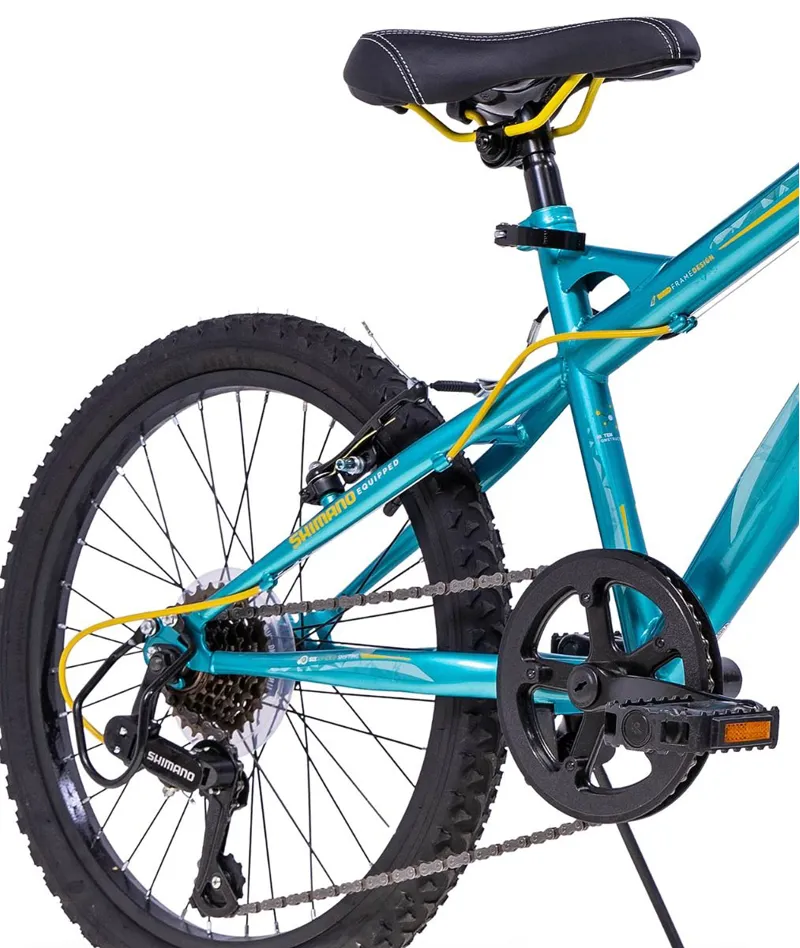Huffy Extent 20-inch Kids Mountain Bike in Aqua Blue-3