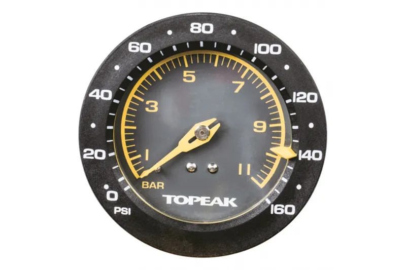 Topeak JoeBlow Sport III Floor Pump in Black/Yellow-1