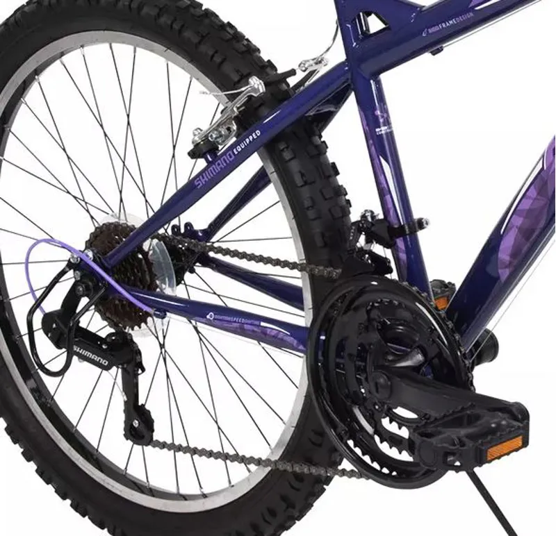 Huffy Extent 24 inch Hardtail Mountain Bike - Midnight Purple-4