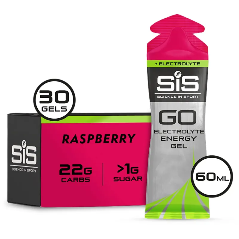 Science in Sport GO Isotonic Electrolyte Gel in Raspberry