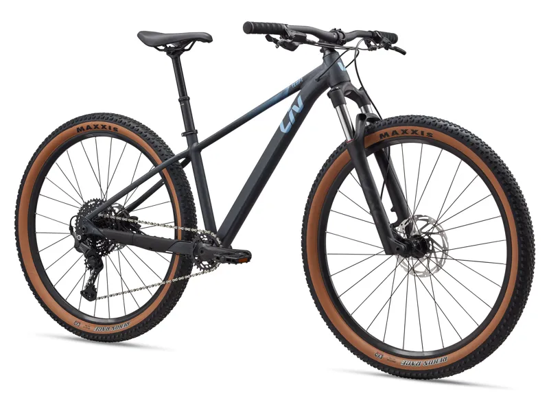 Liv Tempt 29 1 Mountain Bike In Matte Black Diamond/Frost Silver-1