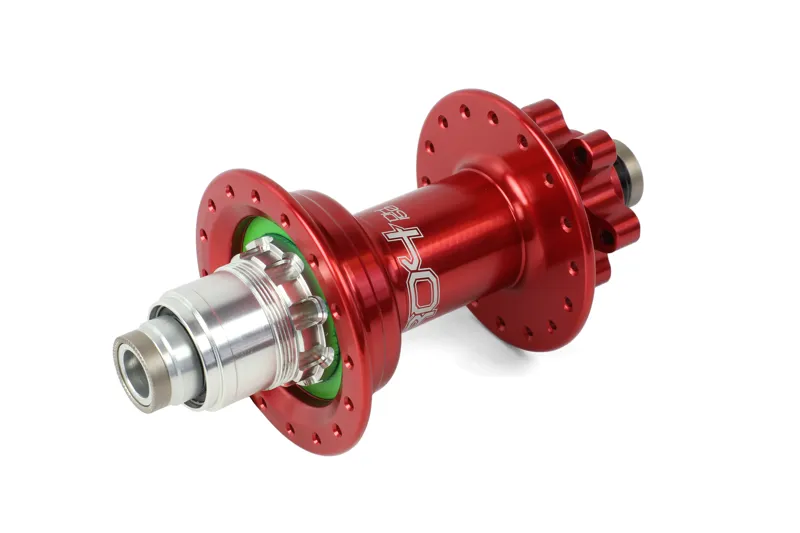 Hope DH Pro 4 32H 150mm 12mm Rear Hub in Red -1