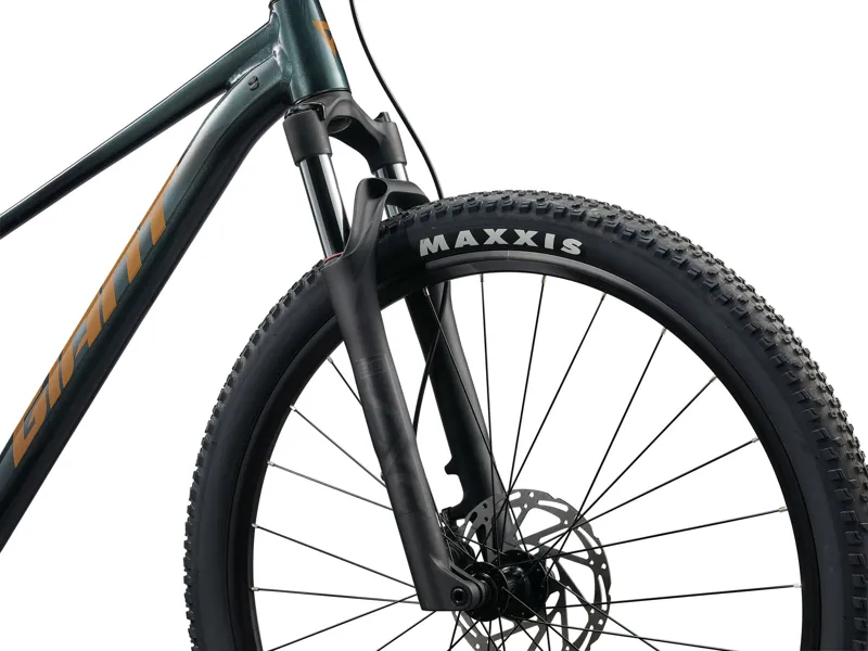 Giant Talon 2 29 Mountain Bike In Asphalt Green-4