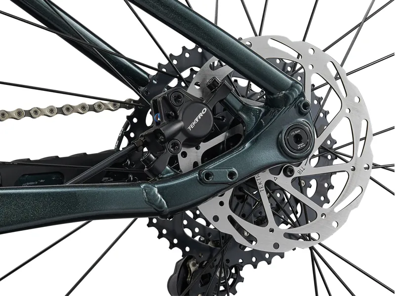 Giant Talon 2 29 Mountain Bike In Asphalt Green-8