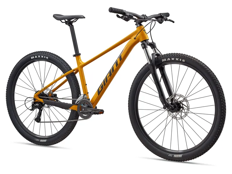 Giant Talon 3 27.5 Mountain Bike In Gloss Beeswax-1