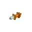 Hope Pro 4 32H 135mm - 10mm Rear Hub in Orange