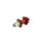 Hope Pro 4 32H 135mm - 10mm Rear Hub in Red