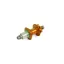 Hope Pro 4 Rear 28H 135mm 10mm Bolt-in Hub in Orange