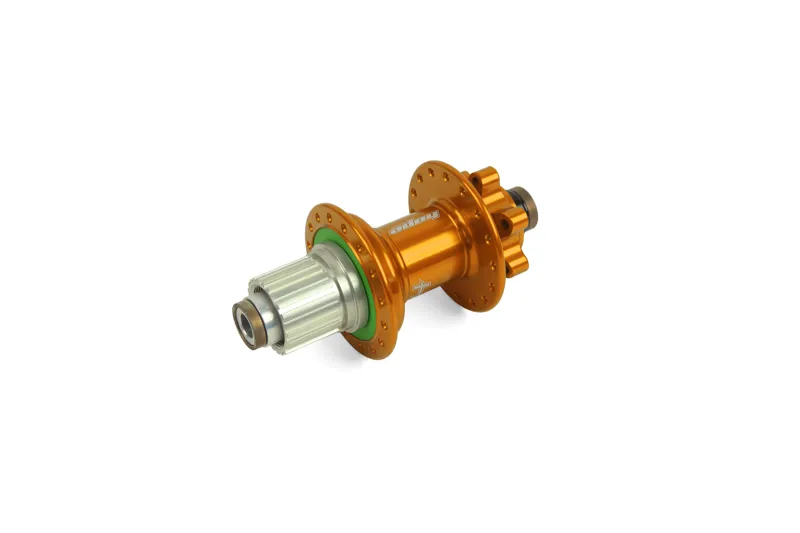 Hope Pro 4 135mm - 10mm 28H Rear Hub in Orange