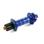 Hope Pro 4 Fatsno 32H 197mm - 12mm Rear Hub in Blue