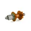 Hope Pro 4 Rear 32H 135mm 10mm Bolt-in Hub in Orange