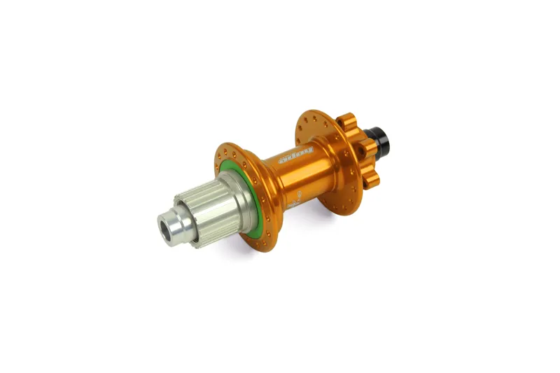 Hope Pro 4 32H 148mm - 12mm Rear Hub in Orange