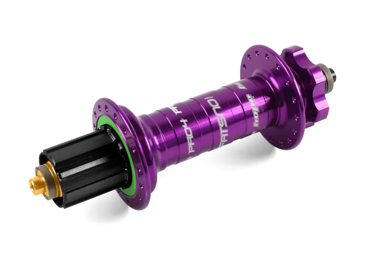 Hope Pro 4 Fatsno 32H 190mm Quick Release Rear Hub in Purple
