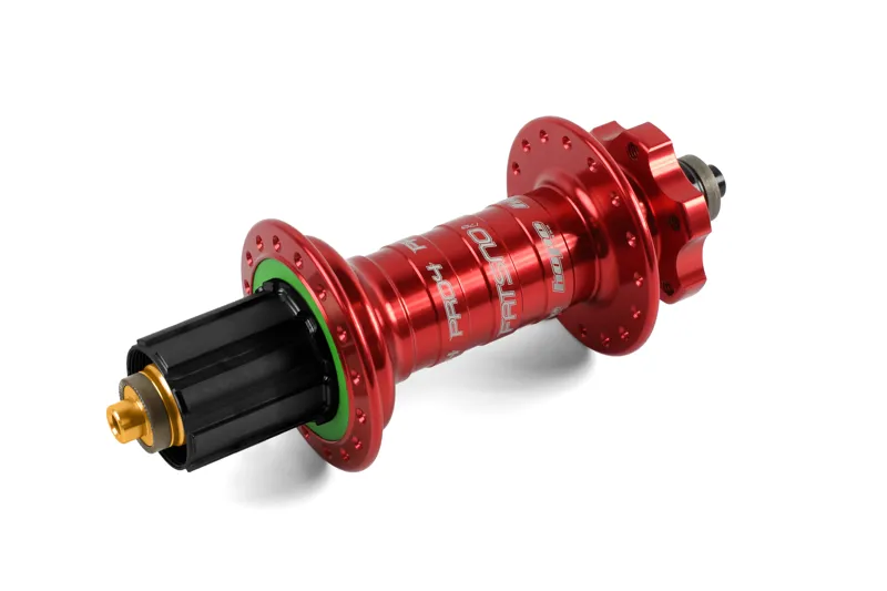 Hope Pro 4 32H 170mm Fatsno Quick Release Rear Hub in Red