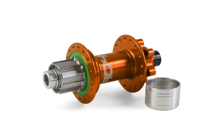 Hope Pro 4 36H 135mm Trial/Single Speed 142/12 Rear Hub in Orange