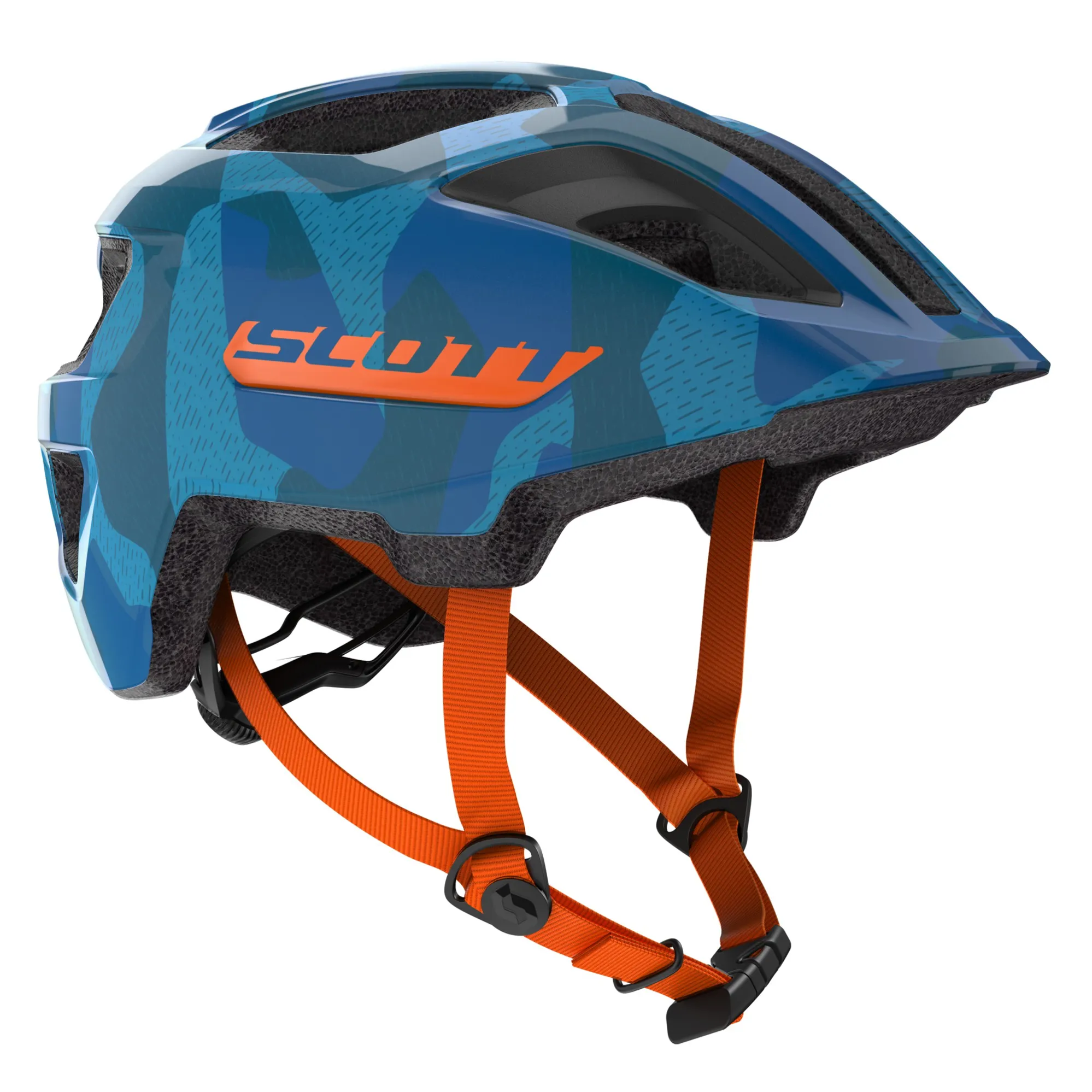 Scott Spunto Junior Helmet Blue/Orange One Size