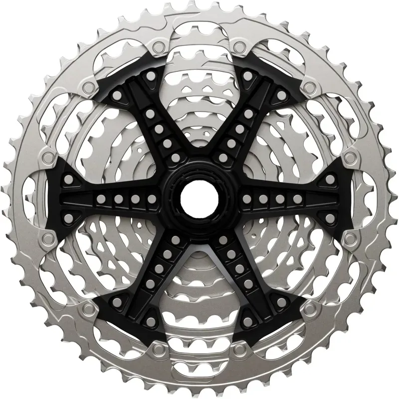 Shimano Deore CS-M6200 12-Speed Cassette 10-51T in Silver/Black-2