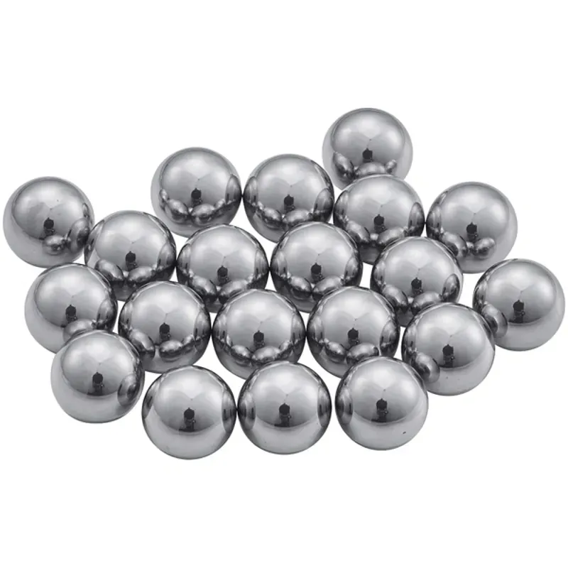 Shimano Spares 1/4-inch Ball Bearing 18-pack in Silver
